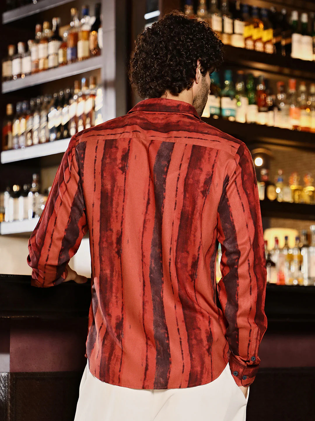 Dark-Tone Brushed Shirt - Image 4