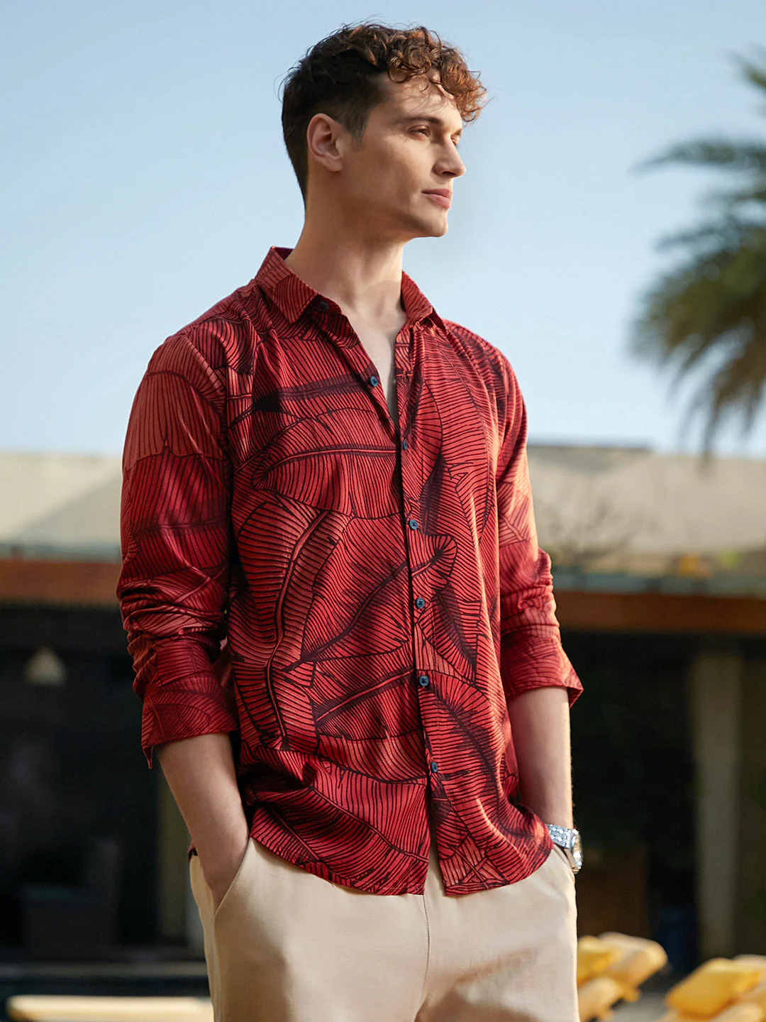 Foliage-Outline Shirt - Image 3