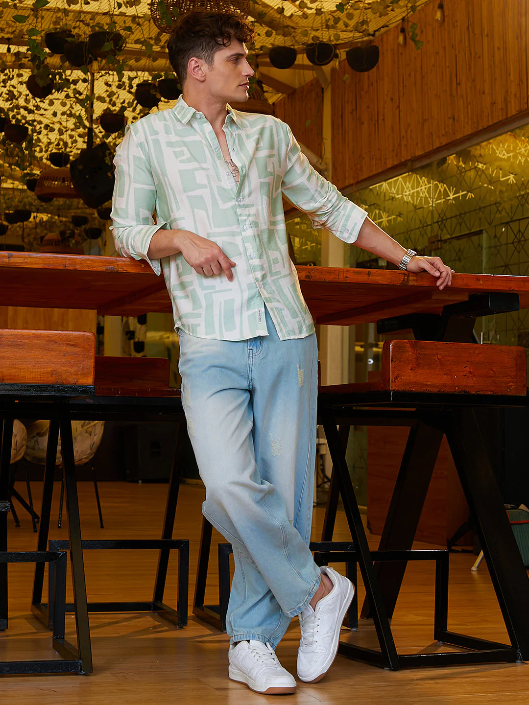 Abstract-Deco Regular Shirt - Image 5