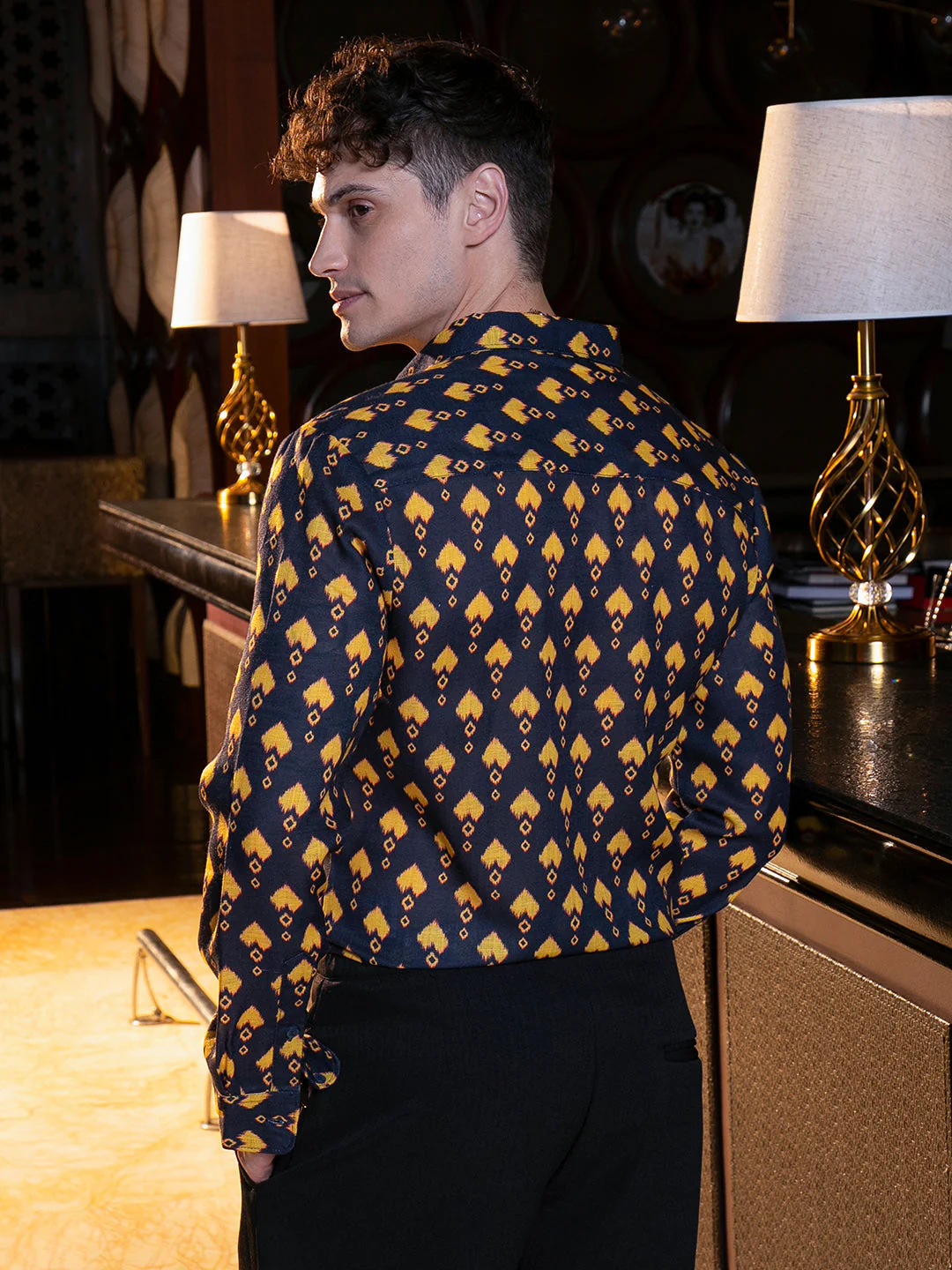 Indie Block-Print Shirt - Image 4