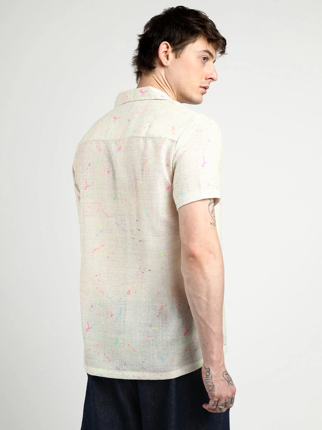Heathered Drawn Shirt - Image 4