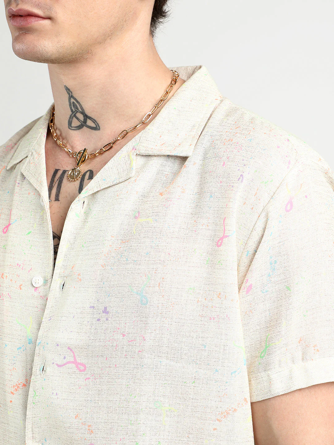 Heathered Drawn Shirt - Image 7