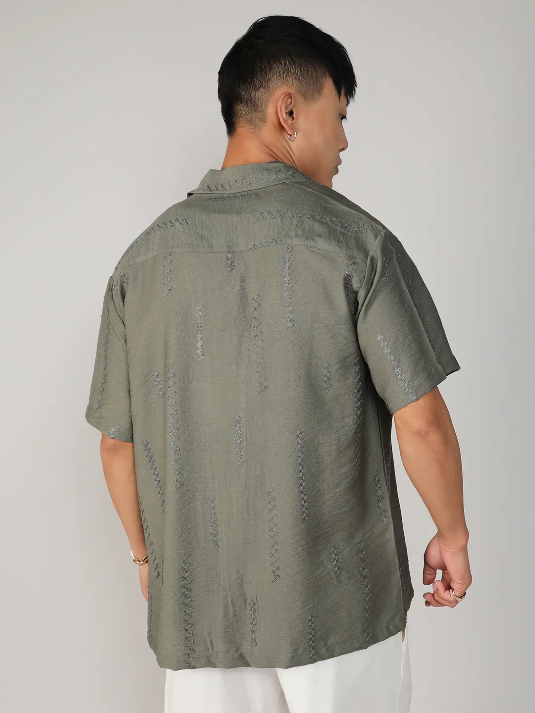 Embroidered Twist Shirt - Image 4