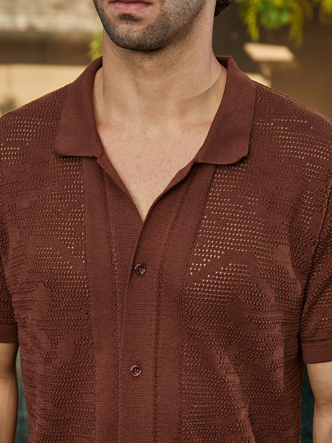 Fluid-Knit Polo Shirt - Image 7