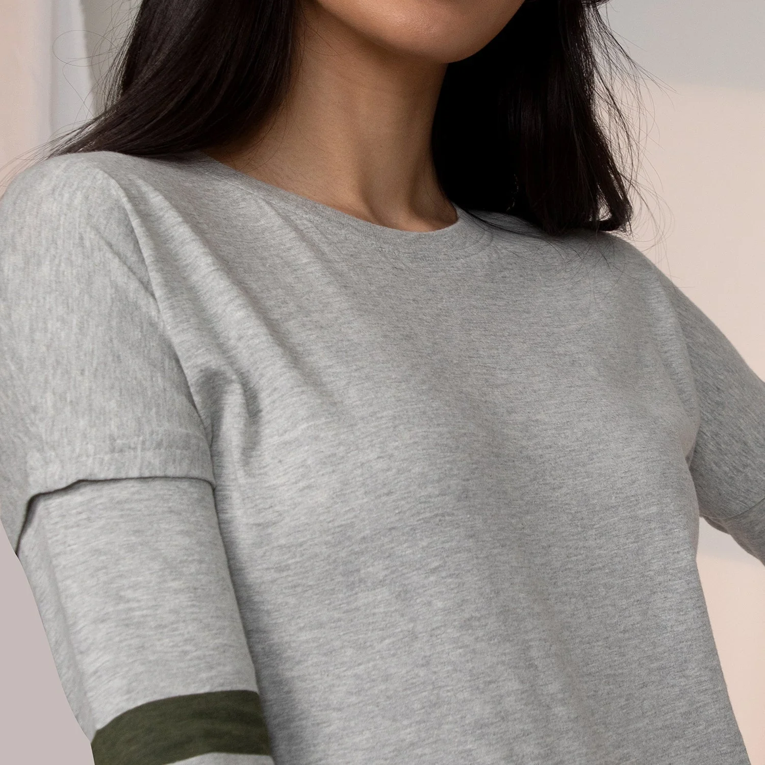 Heathered Striped Top - Image 7
