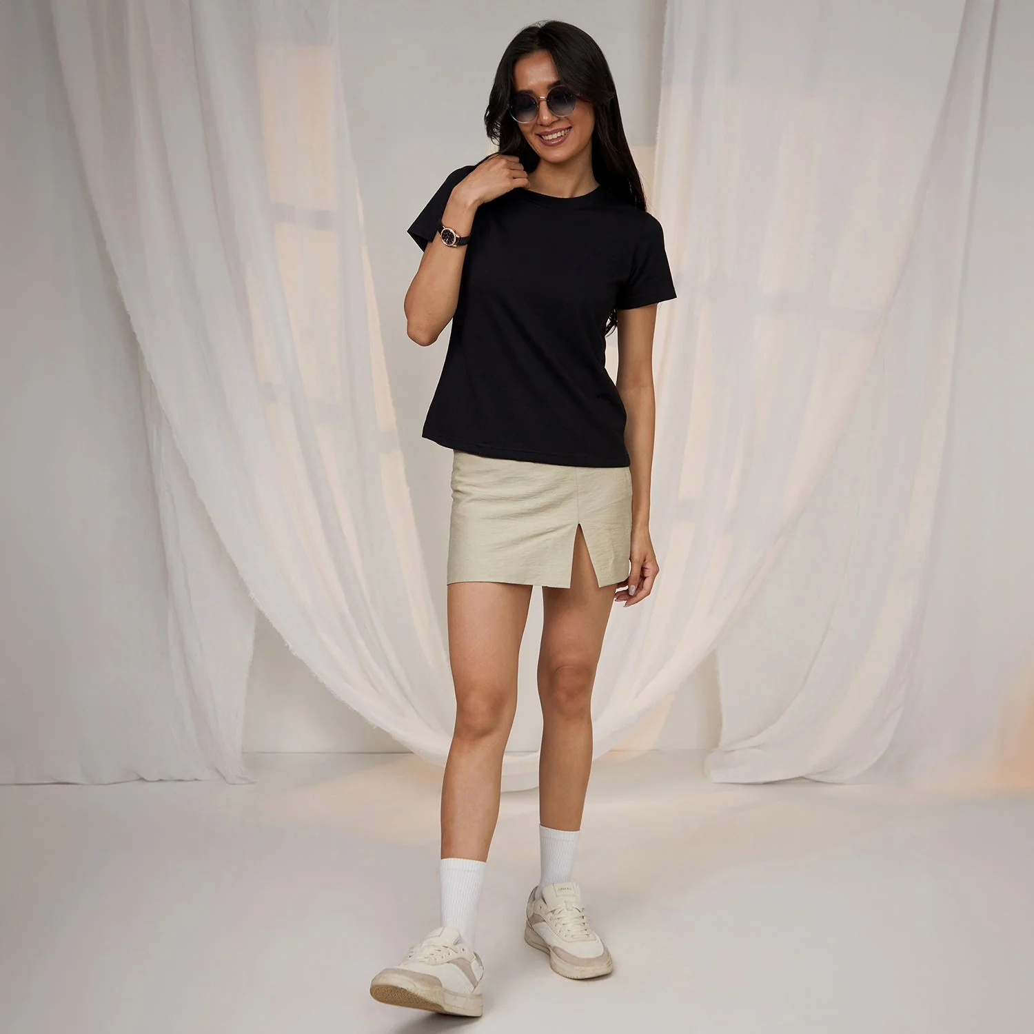 Solid Regular Fit Top - Image 6